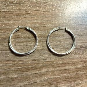Hoop earrings